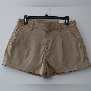 NWT American Eagle Outfitters Tan High Waist Shorts Sz 4 27w